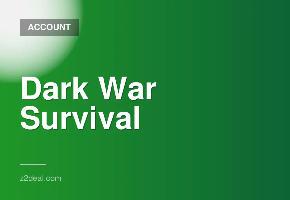 Dark War Survival Account - State 293, VIP 9, 729M Power, 13 Legendary Heroes, 8 Red Equipment