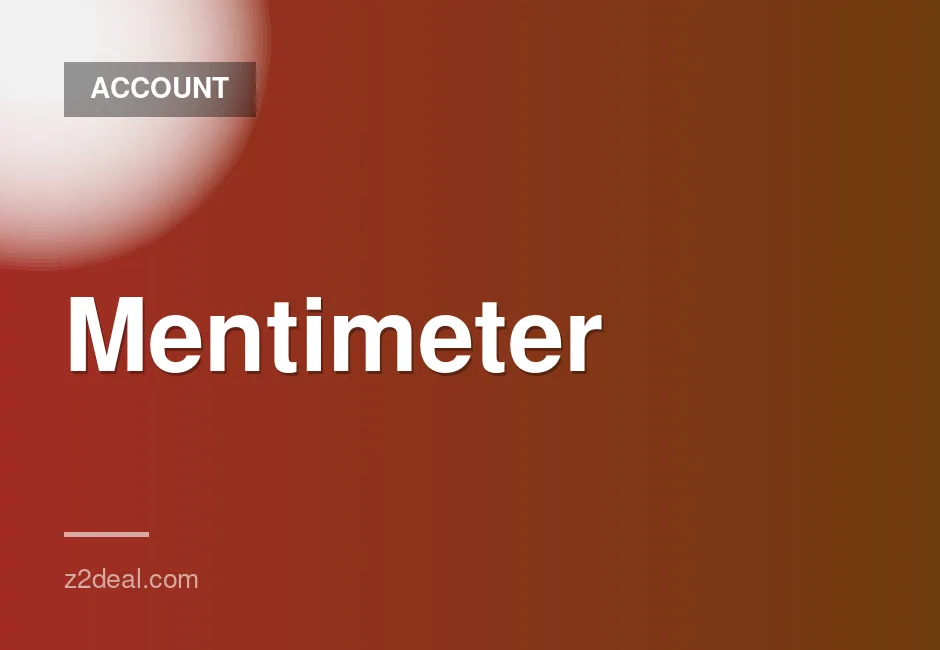 Mentimeter basic plan for 7 days - shared account for $14