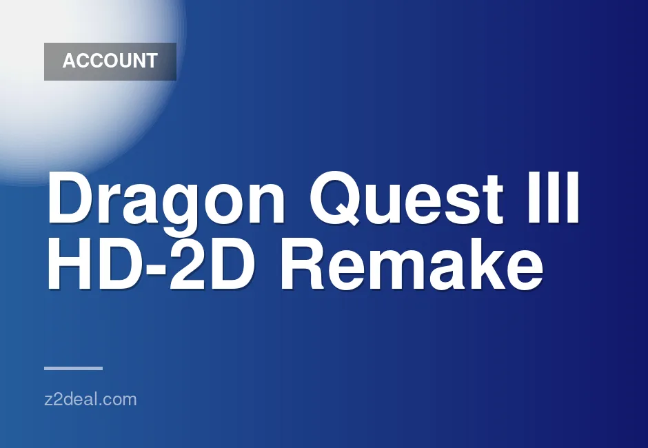 PS5 Dragon Quest III HD-2D Remake K1 Account for Sale