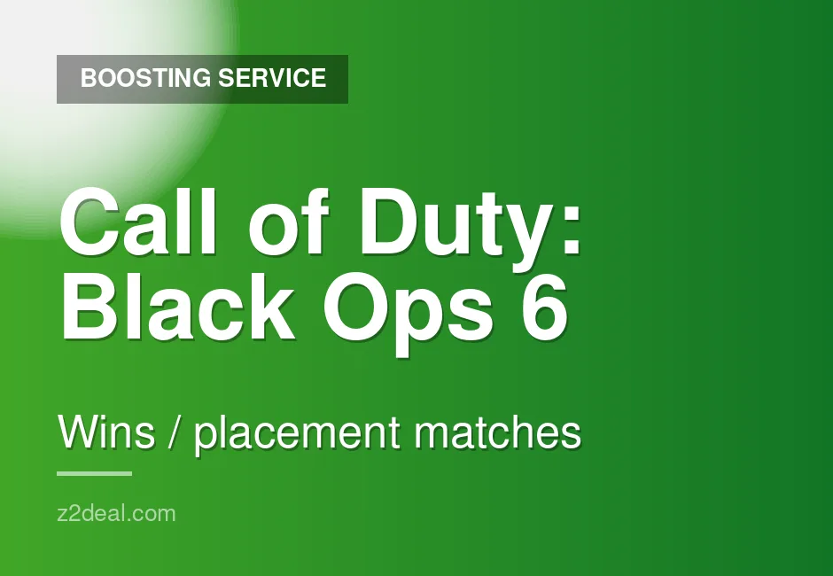 Premium Call of Duty: Black Ops 6 Win Boost | Smooth Delivery