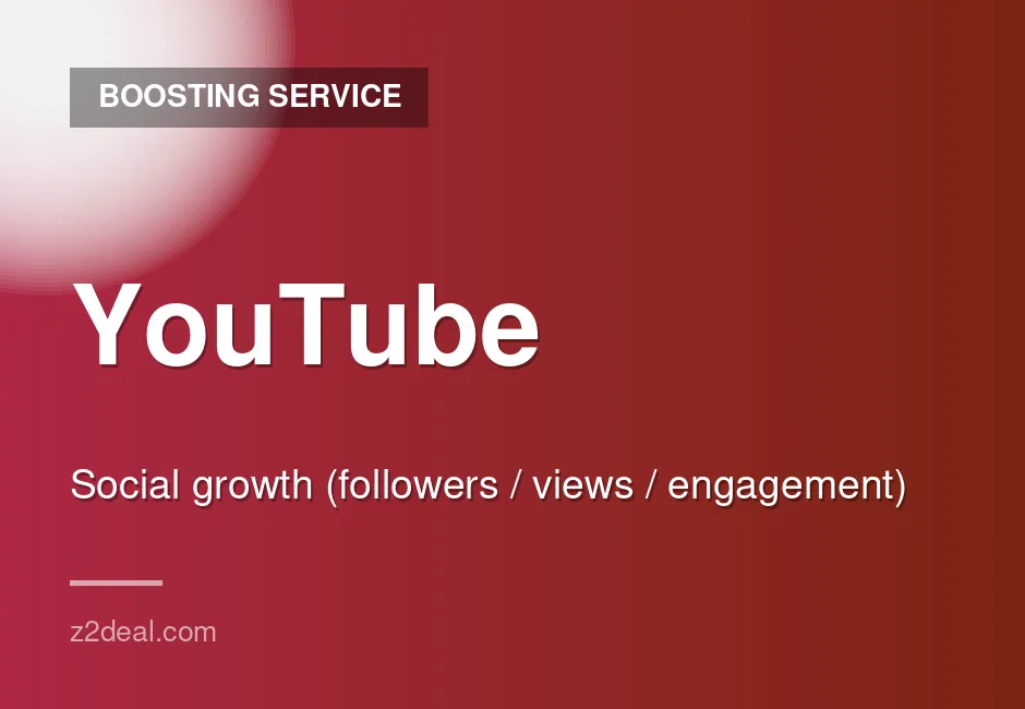 Premium YouTube Growth Service | Guaranteed | Refill Guarantee | Fast Start