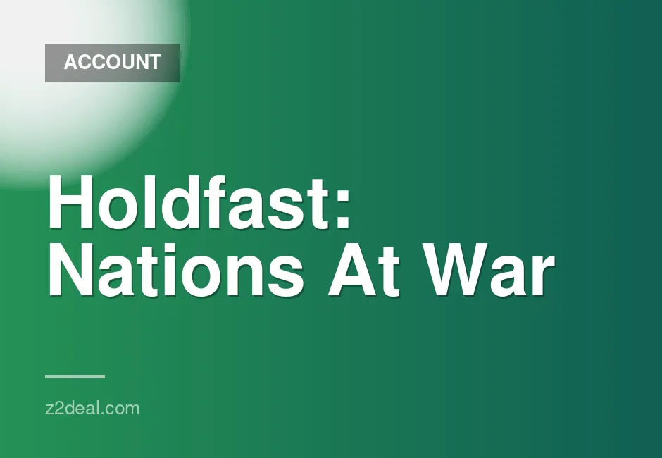 New Holdfast: Nations At War Steam Account with No Playtime and Data Change Option, Fast Delivery