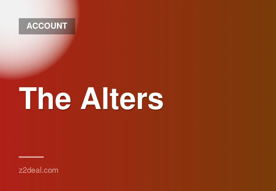 PS5 K1 Account for The Alters Digital Games