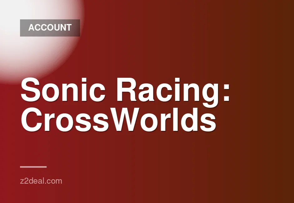 PS5 Sonic Racing: CrossWorlds K2 Account for Sale - Digital Game Access