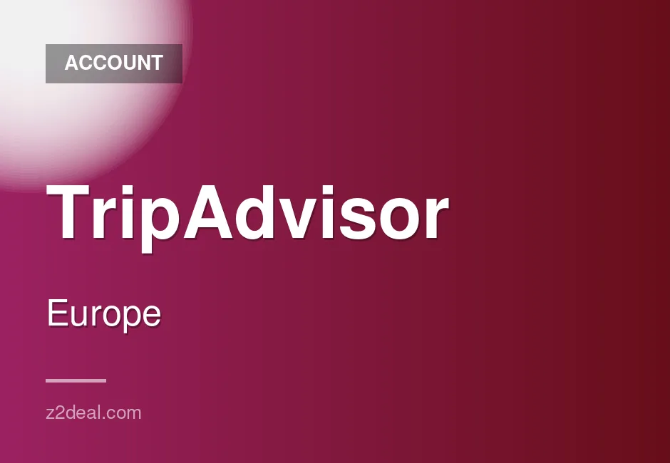 Premium Tripadvisor Accounts with Complete Access