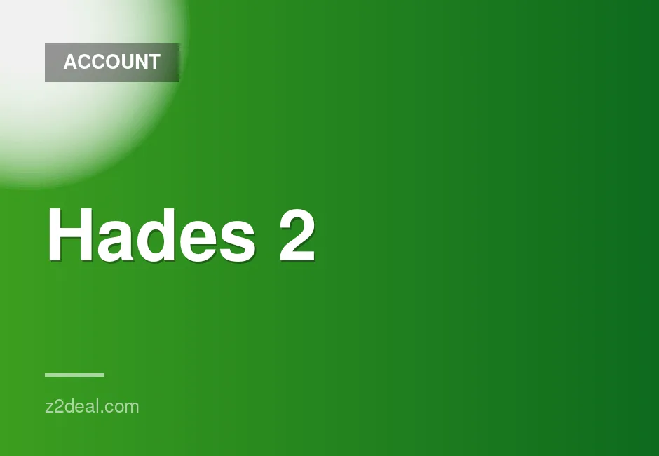 Hades 2 Steam Account with Instant Delivery and Free Game of Your Choice