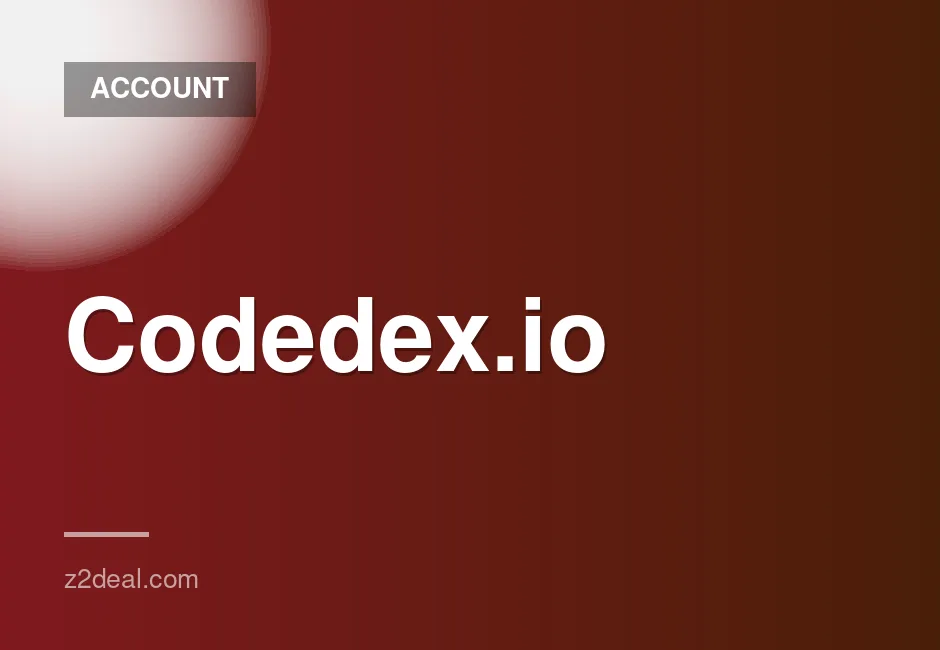 Codedex.io shared account with 2 months access and warranty, automatic delivery