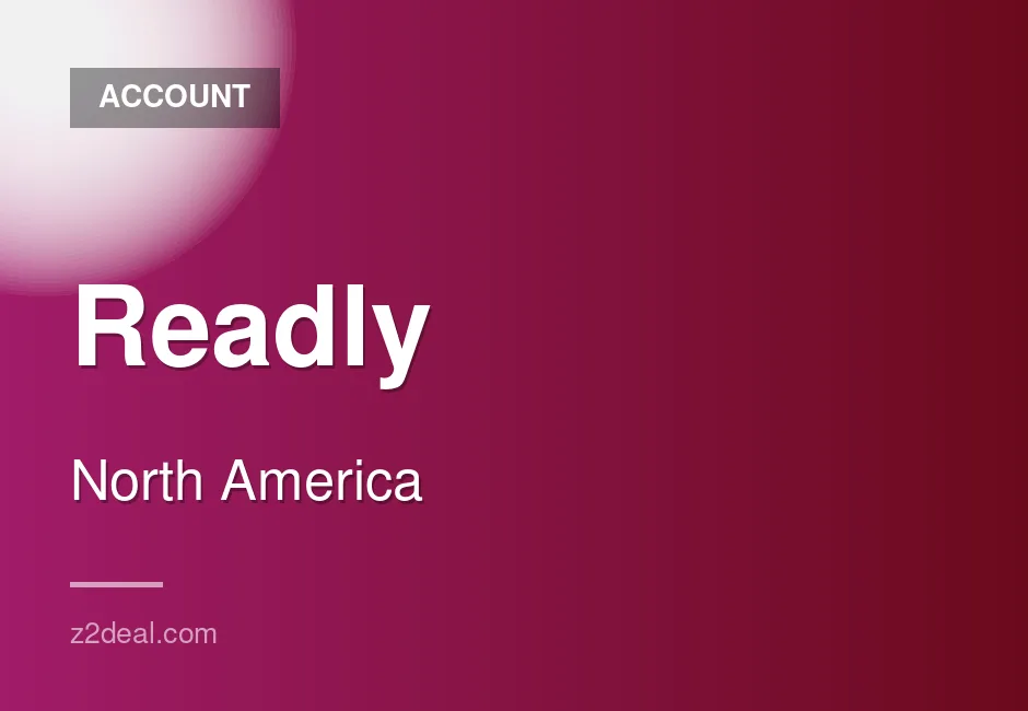 Readly Premium Subscription for USA - 2 Months - Fresh Private Account