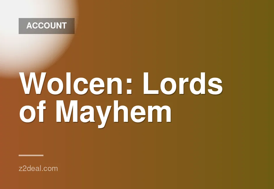 Wolcen: Lords of Mayhem Bloodtrail - Steam Game Account for Sale