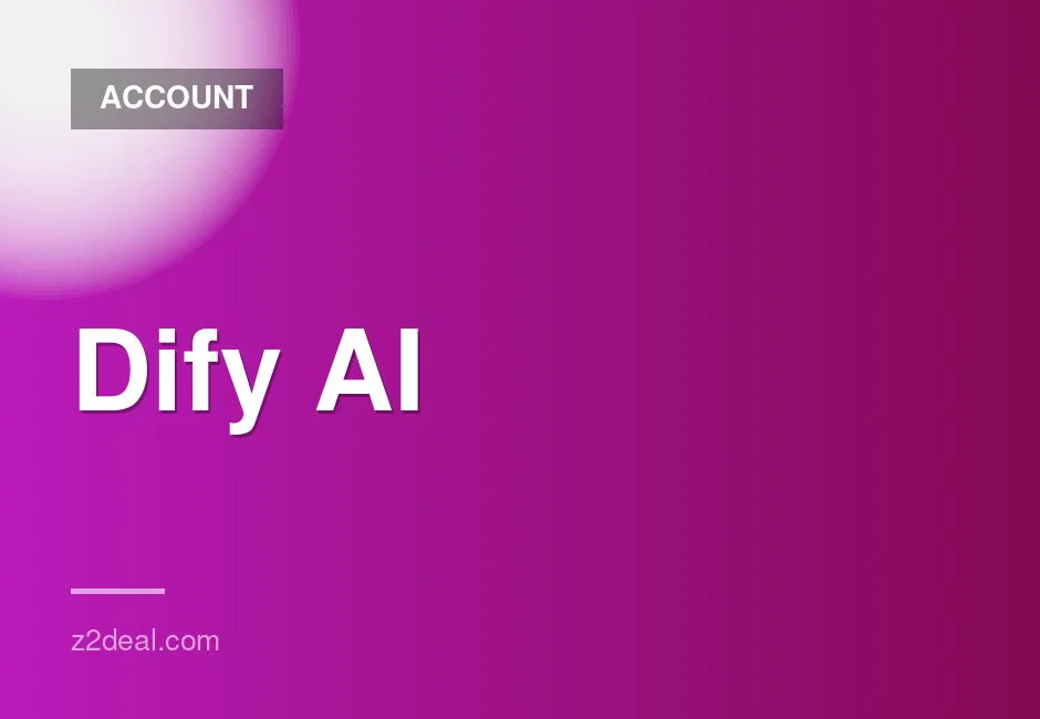 Dify AI Educational Pro Account for Game and Digital Item Transactions