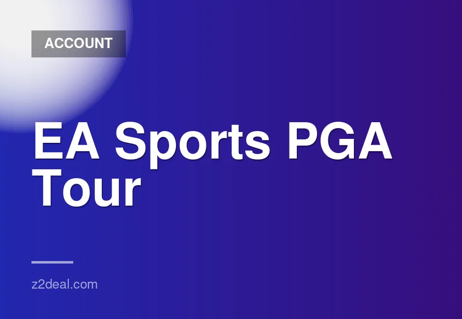 EA Sports PGA Tour Premium Account with Buy One Get One Free Offer and Warranty
