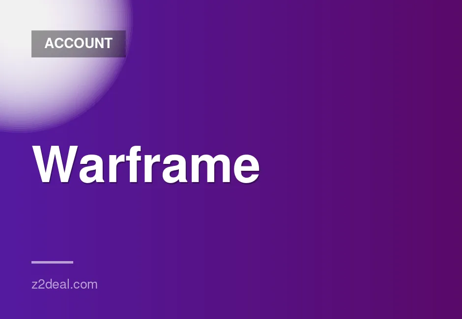 Steam account with 9000 hours played in Warframe and Rambler email included
