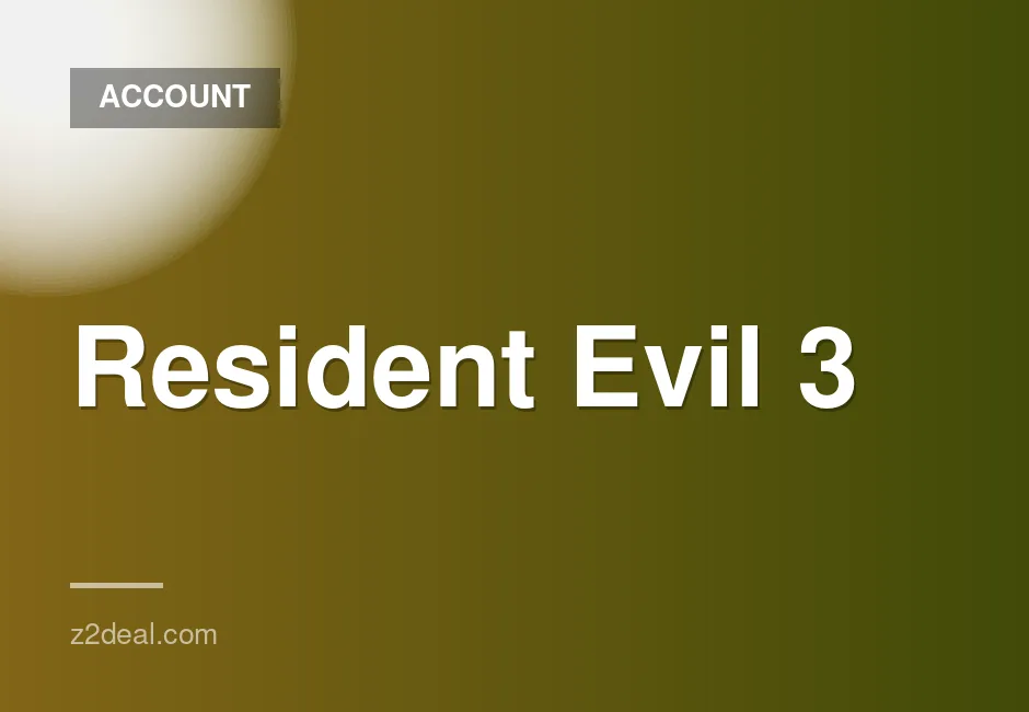 Resident Evil 3 Remake Steam Account with Full Access