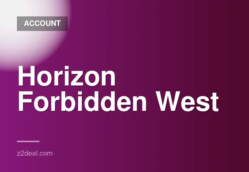 Horizon Forbidden West Steam Account with Instant Delivery and Free Game Choice