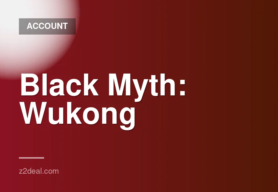 New Black Myth: Wukong Account for Steam with 0 Hours and Complete Access