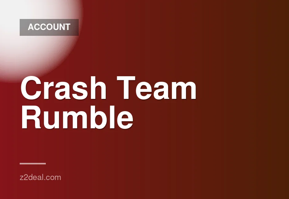 Crash Team Rumble Full Game Account for PS4 and PS5 - PSN Access
