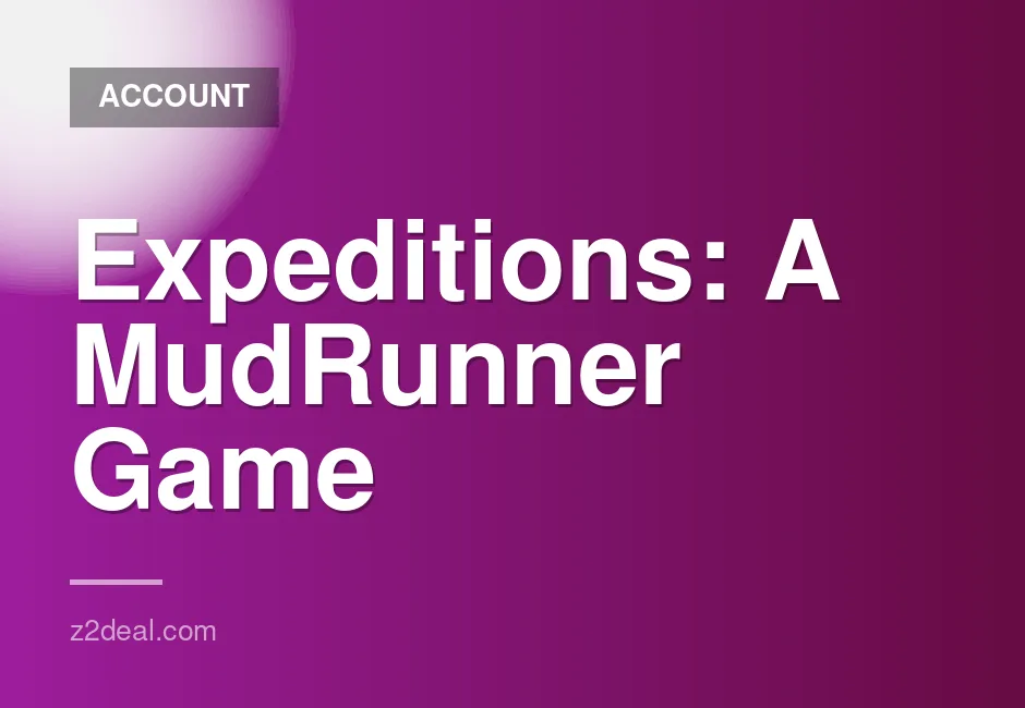 Expeditions: A MudRunner digital game for Nintendo Switch with unique sub-number
