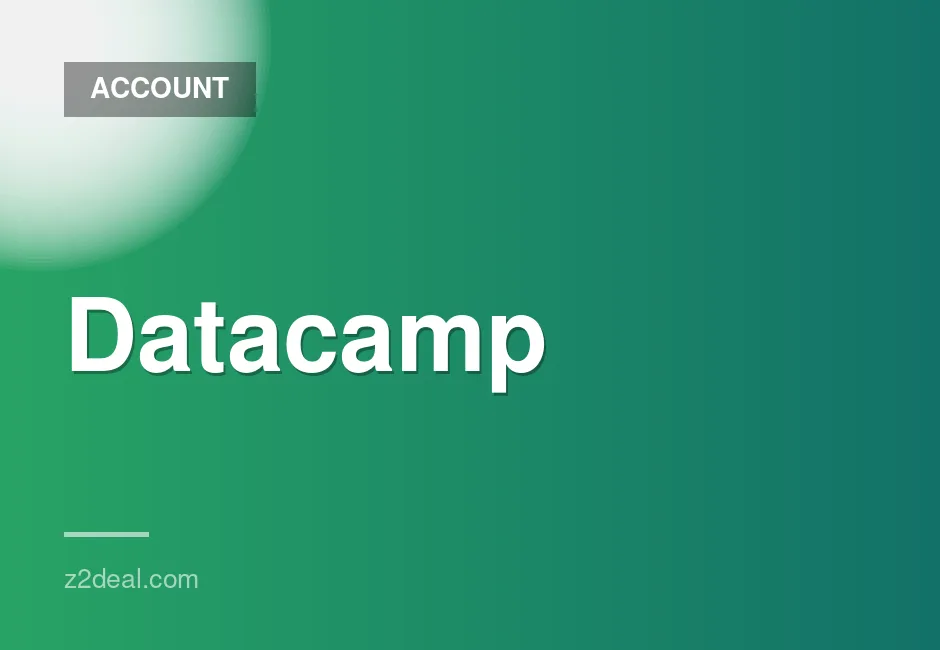 DataCamp 1-Year Subscription Account with Complete Access