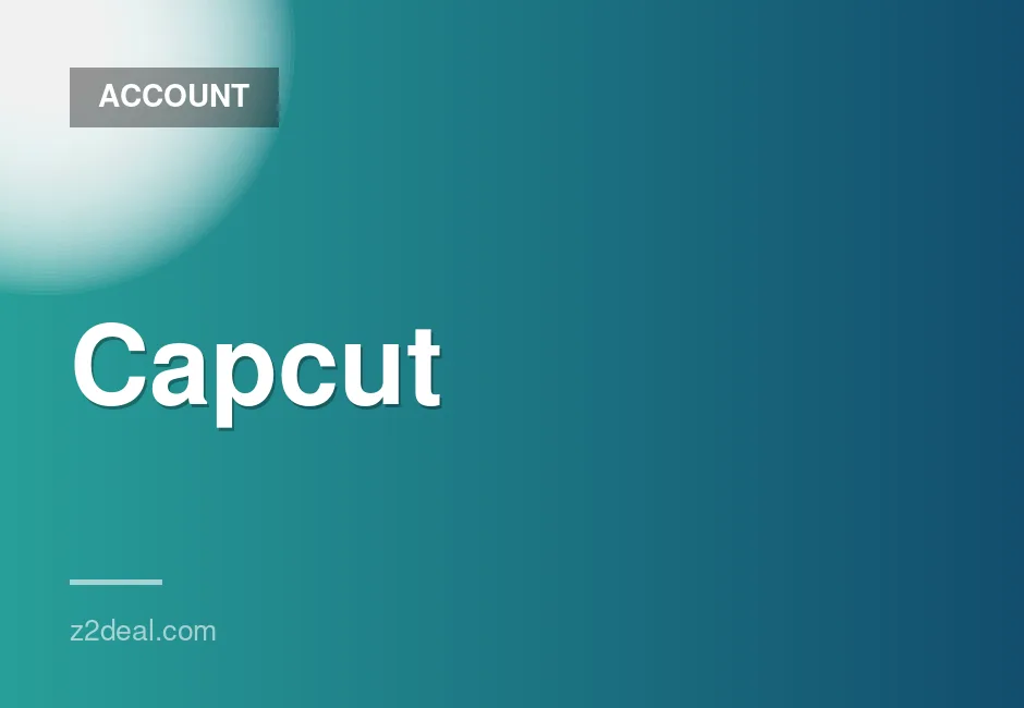 12-Month Private CapCut Account - Standard Access - One-Time Purchase