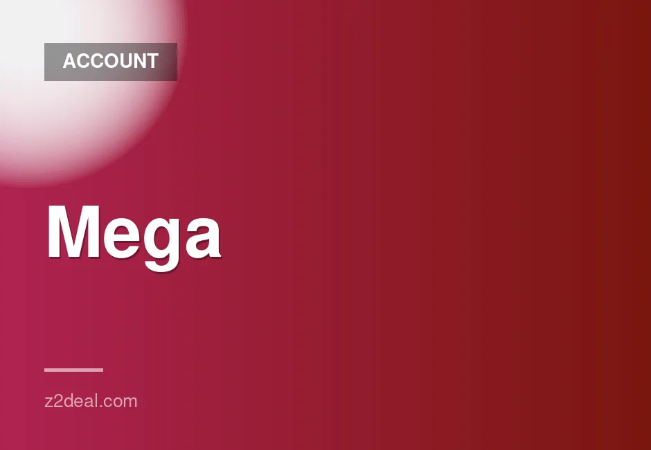 Mega.NZ account with 20 GB storage | Warranty included | Bonus gifts available