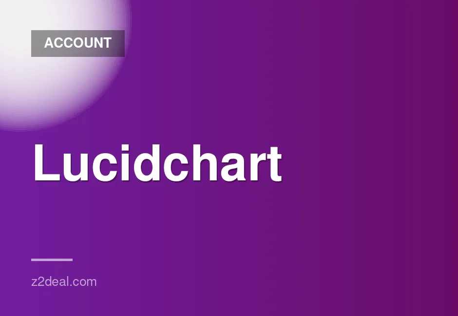 Lucidchart Personal Account - 1 Month Access with Full Warranty