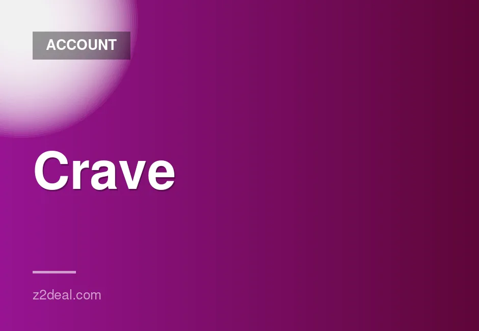 Crave TV Canada Premium Subscription with HBO Max - 1 Month Warranty and Auto Renewal