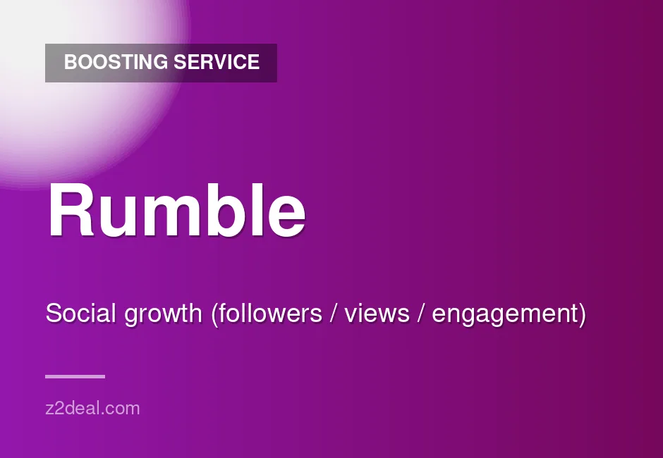Reliable Rumble 2500 Followers - Fast Delivery - 24/7 Support - Refill Guarantee - Order With Confidence