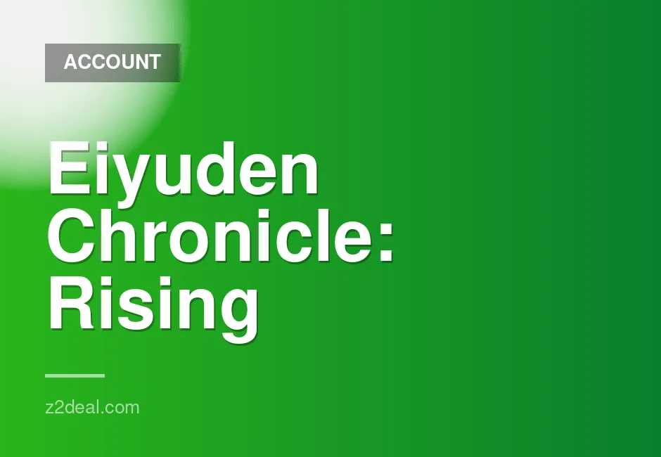 New Steam Account for Eiyuden Chronicle: Rising, 0 Hours Played, Data Changeable, Quick Delivery