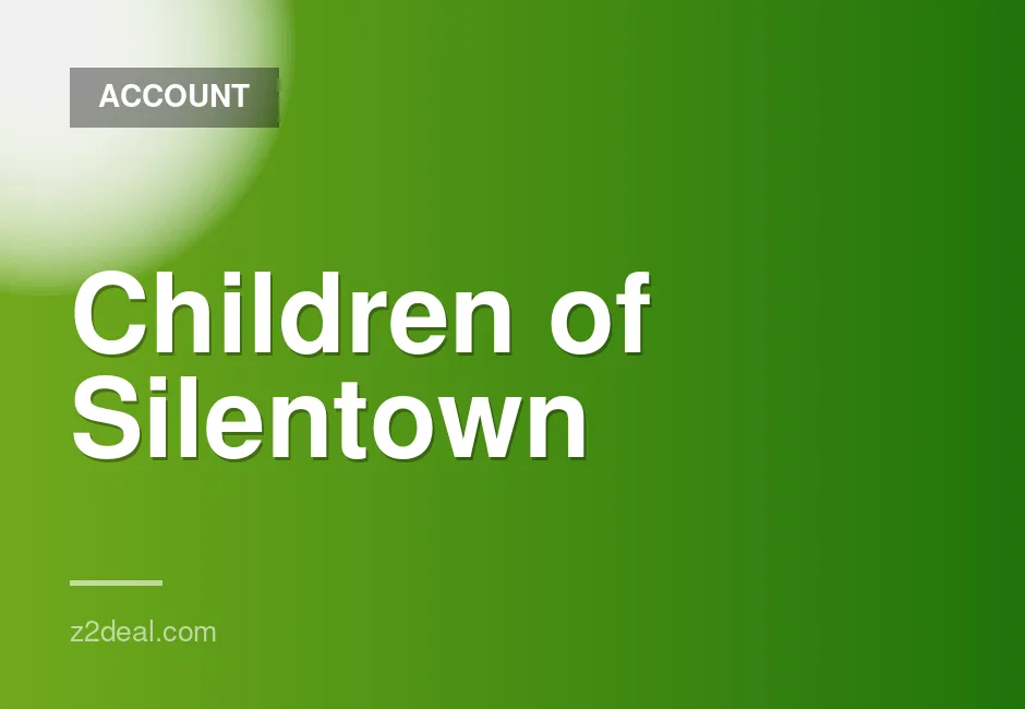New Steam Account for Children of Silentown - 0 Hours Played, Data Changeable, Quick Delivery