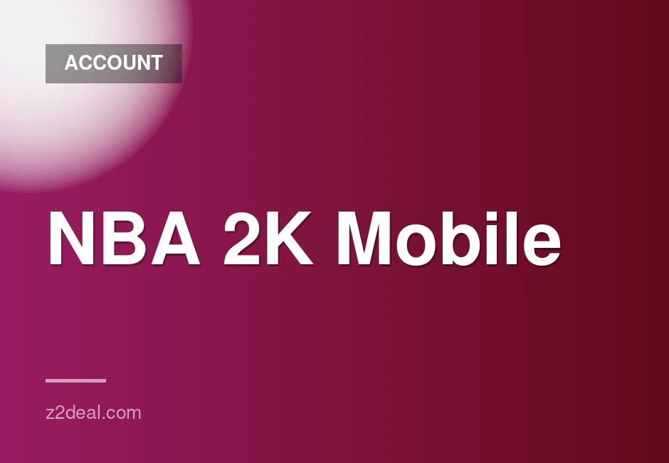 NBA 2K Mobile account with top players, 1 billion coins, all badges, and exclusive items
