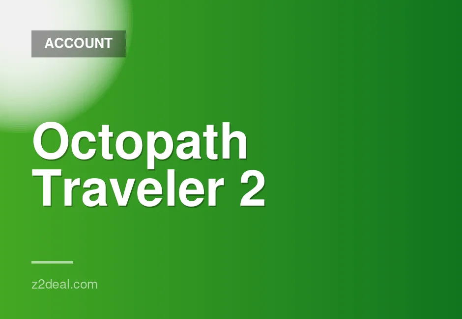 New Steam Account for Octopath Traveler 2 - Unplayed, Data Changeable, Quick Delivery