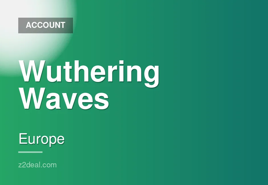 Wuthering Waves account with 79,000+ astrite, 155+ standard, and 36+ event items available