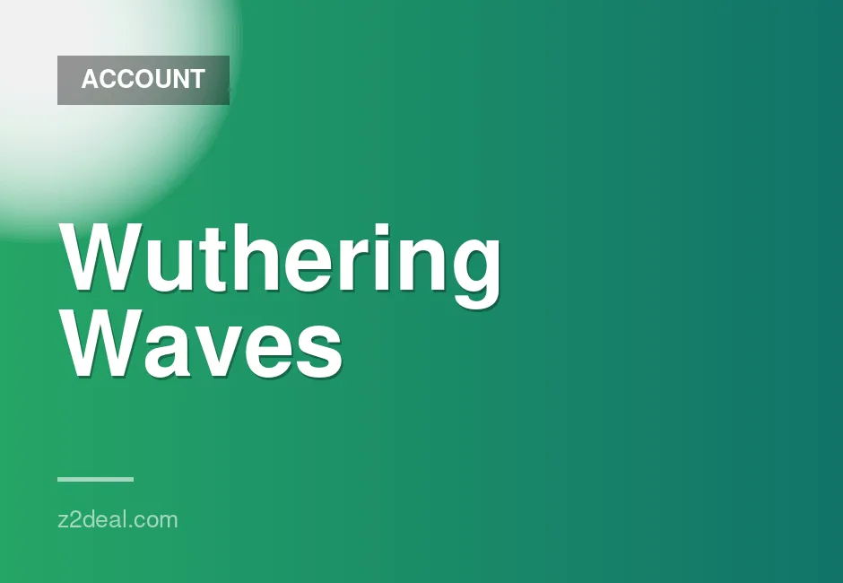 Endgame Account for Wuthering Waves with Top Tier Team and Abundant Resources