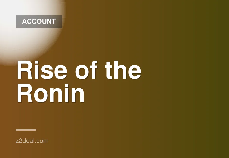 Steam account for Rise of the Ronin with instant delivery and free game of your choice