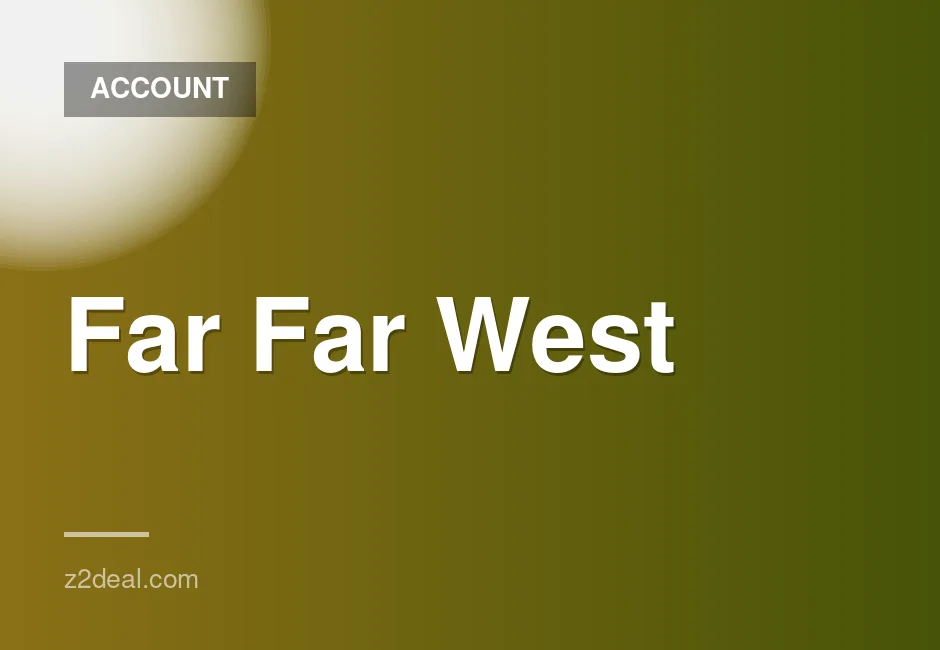 Steam Account for Far Far West - Offline Access