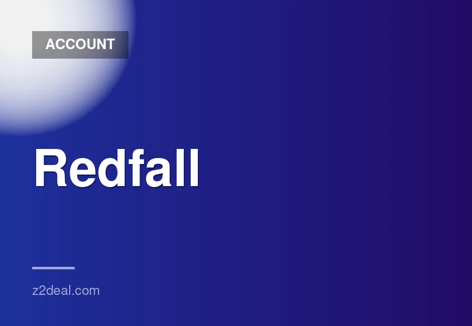 Redfall Game Accounts for Sale