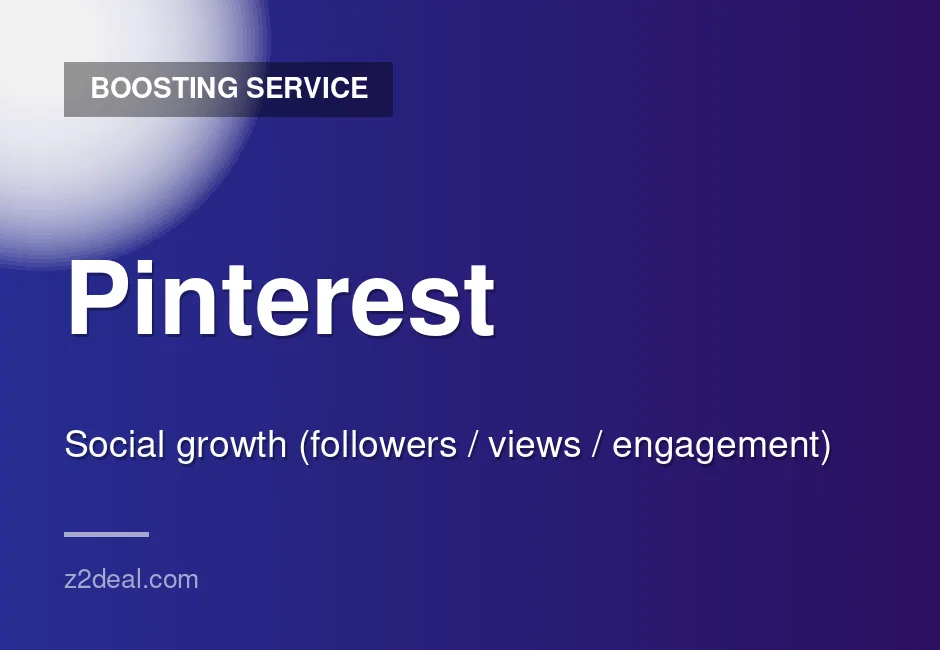 Premium Pinterest 500 Followers | No Password Needed | Worldwide | Fast Start