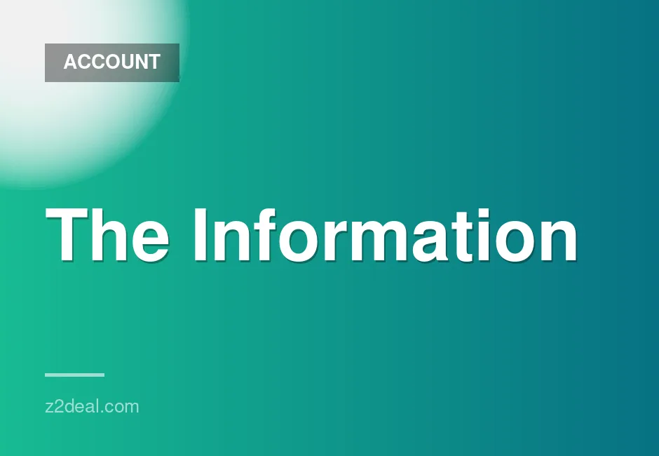 Premium 1-Month Shared Account for The Information
