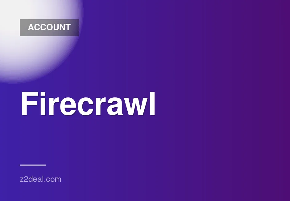 Firecrawl 80000 Credits - No Expiration, Private Account, Quick Delivery