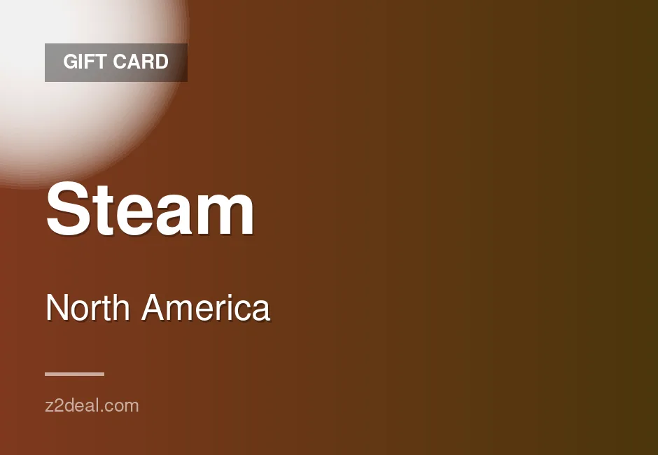 Reliable Steam Gift Card - PC Compatible - United States - Steam - No Waiting Around