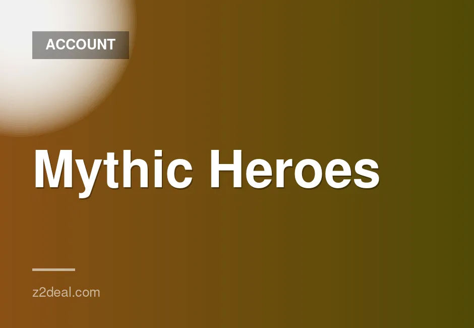 Mythic Heroes IGG Account with 160M Power for Any Platform