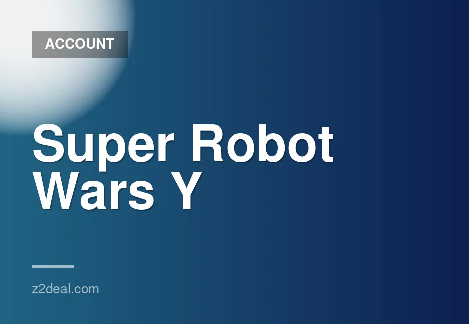 PS5 K2 Account for Super Robot Wars Y Standard Edition Digital Game