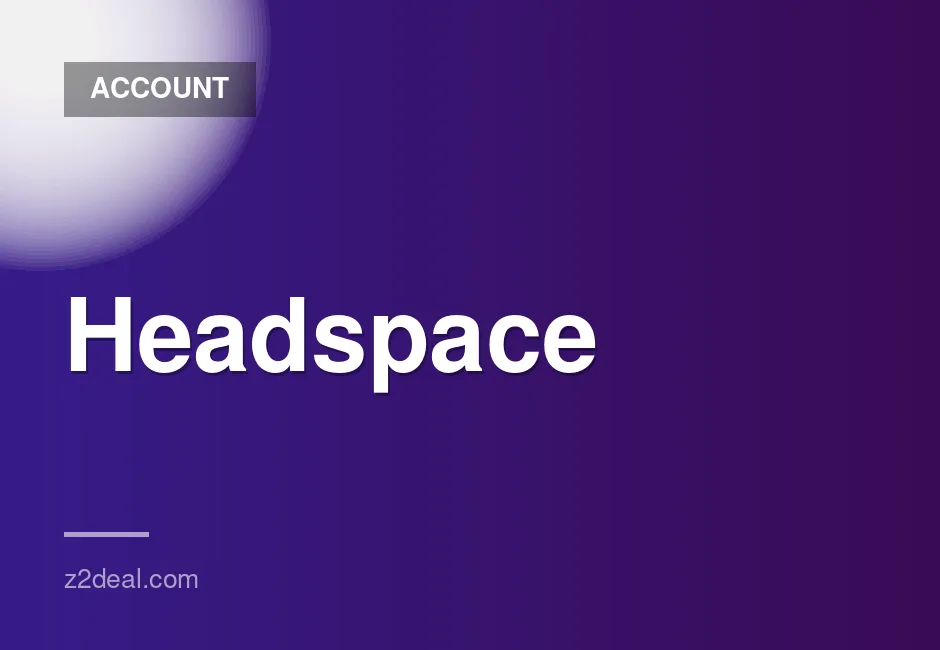 Headspace account with 3-month warranty - shared access available