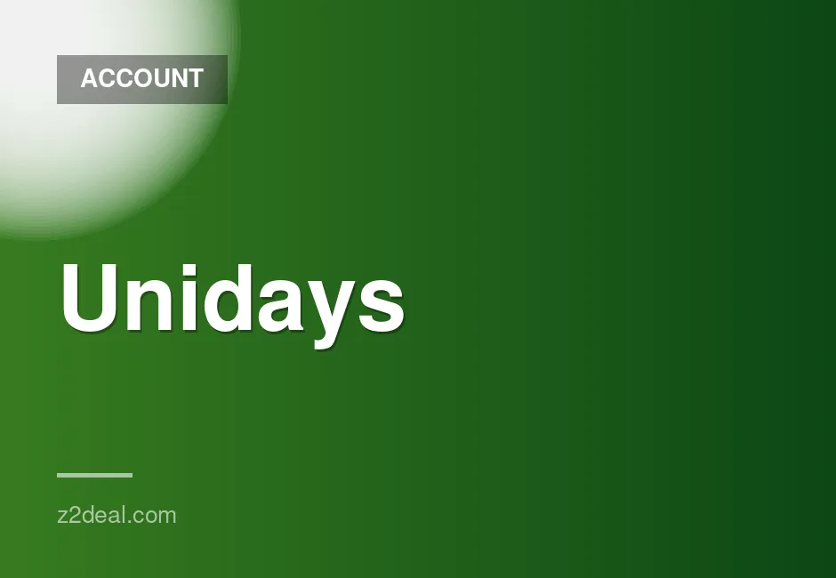 UK Unidays Premium 6-Month Access with Auto Delivery and EDU Email Verification