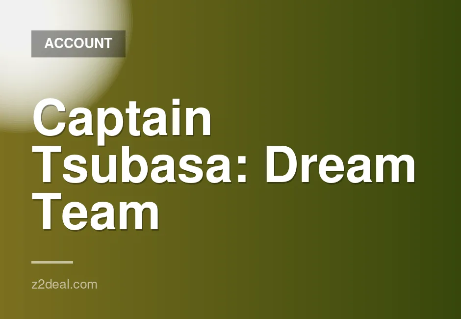 Captain Tsubasa Dream Team account with 15800DB, 80+ SSR players, and South American support