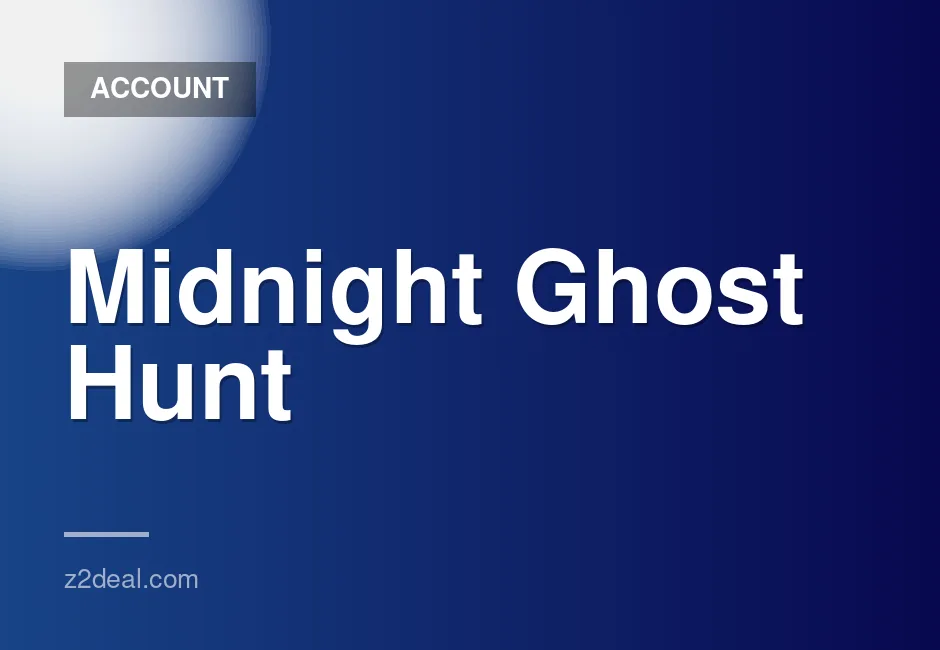 Midnight Ghost Hunt game accounts and digital items for sale
