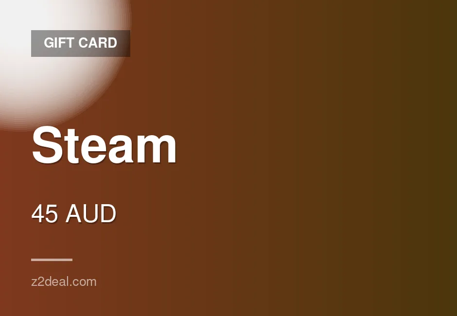 Buy Steam Gift Card | 45 AUD | Australia | Steam | Wallet Top-Up | Trusted Seller