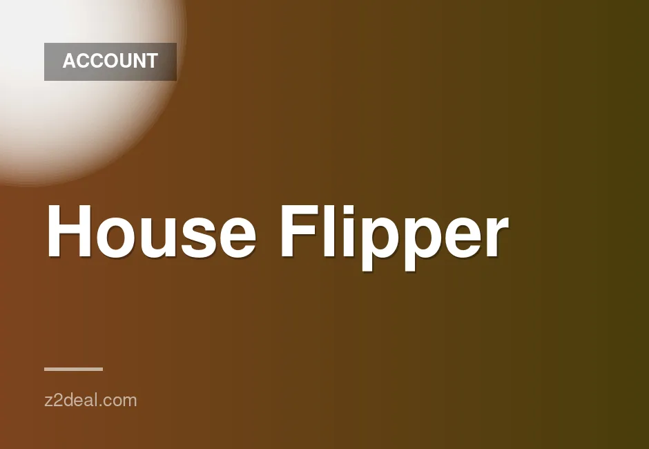 House Flipper Steam Account for Offline Play