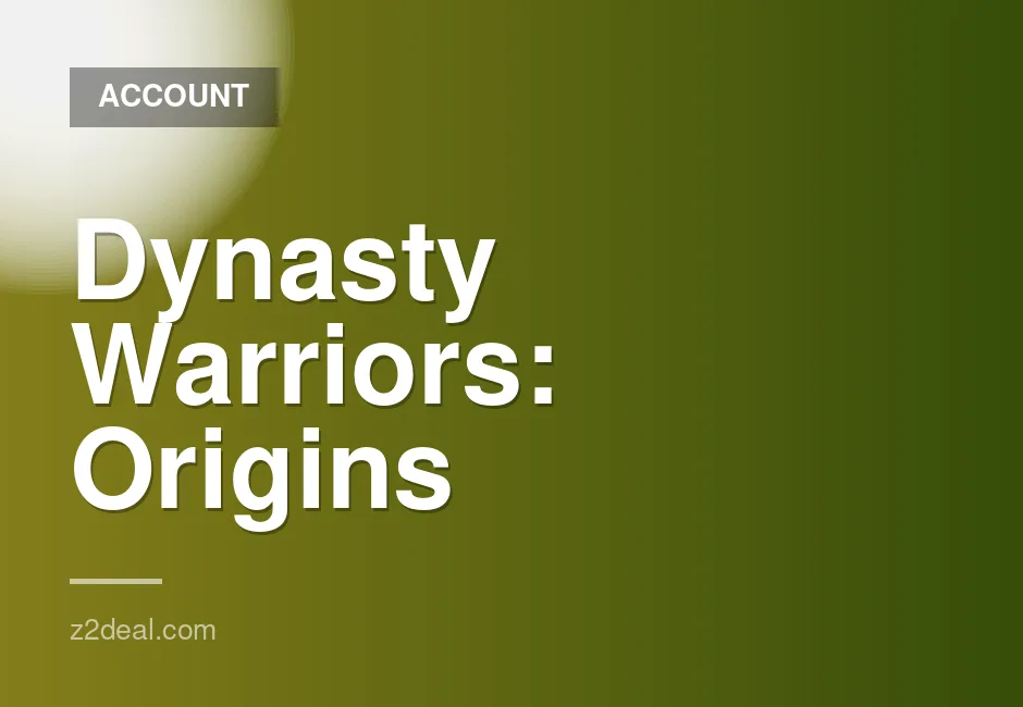 PS5 Dynasty Warriors: Origins K2 Account for Sale - Digital Game Access