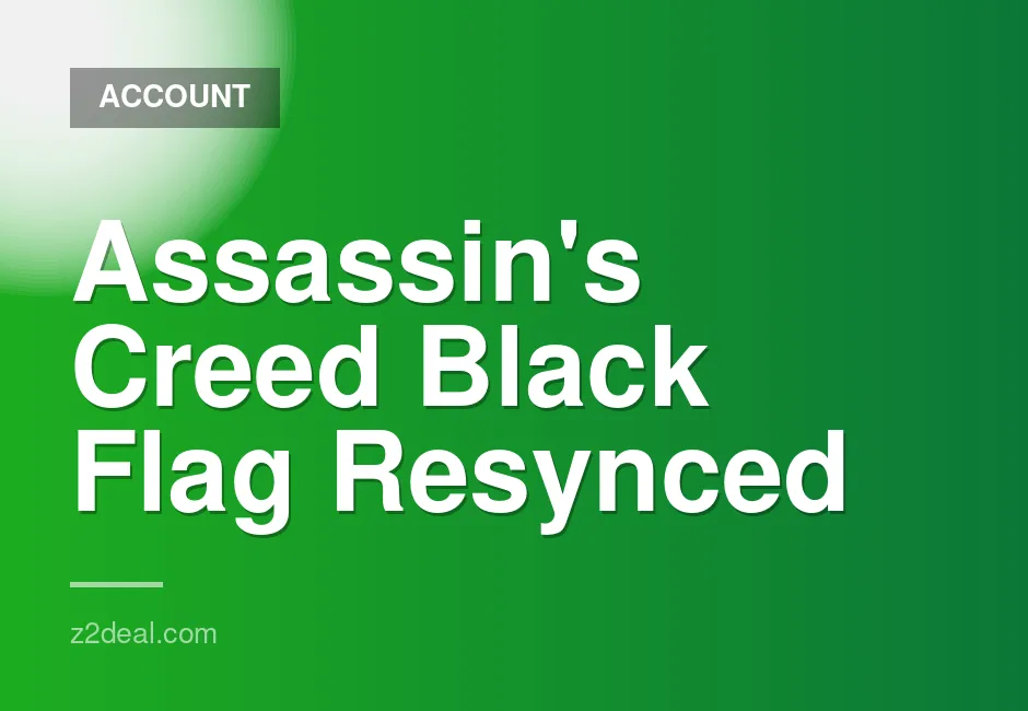 PS5 Assassin's Creed Black Flag Resynced K2 Account for Sale